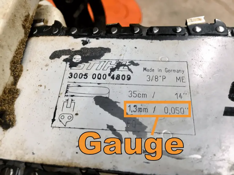 How to measure chainsaw bar