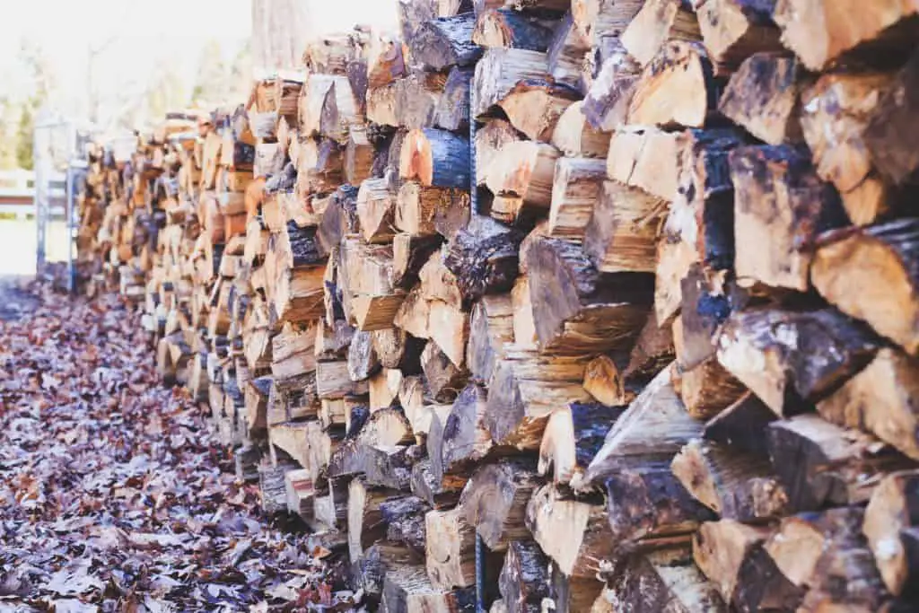 What is seasoned firewood
