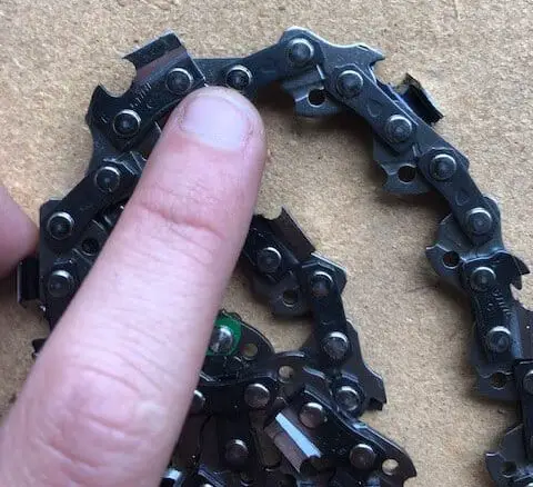 Can you shorten a chainsaw chain